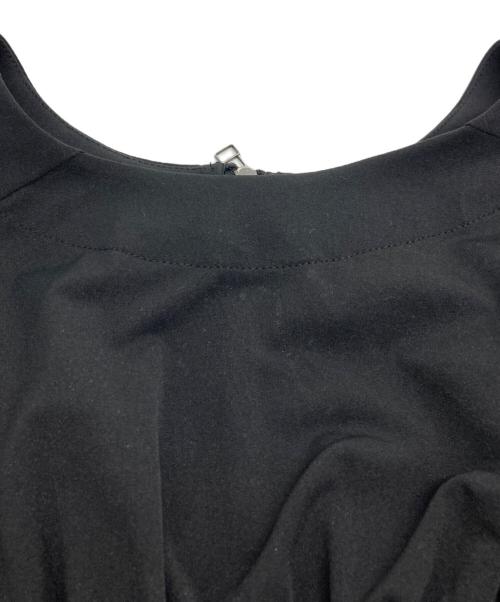 VIVIENNE TAM（ヴィヴィアンタム）VIVIENNE TAM (ヴィヴィアンタム) ノーカラーブルゾン ブラック サイズ:SIZE 38の古着・服飾アイテム
