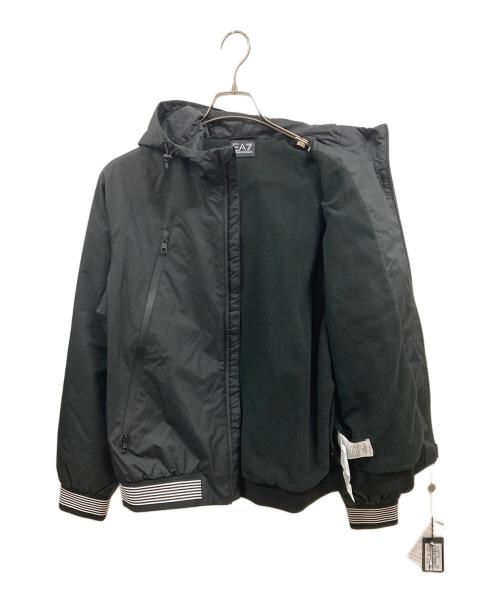 EA7（イーエーセブン）EA7 (イーエーセブン) ボンバージャケット ブラック サイズ:Lの古着・服飾アイテム