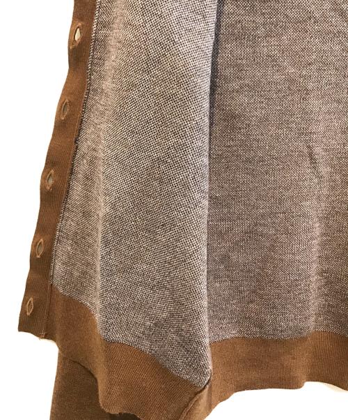 Snidel（スナイデル）Snidel (スナイデル) アーガイルカーディガン　SWNT254289 ブラウン サイズ:Freeの古着・服飾アイテム