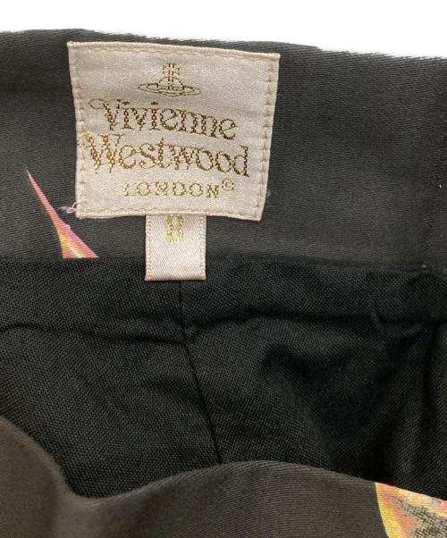 Vivienne Westwood GOLD LABEL（ヴィヴィアン・ウエストウッド ゴールドレーベル）Vivienne Westwood GOLD LABEL (ヴィヴィアン・ウエストウッド ゴールドレーベル) シーモンスター プリントスカート ブラック サイズ:8の古着・服飾アイテム
