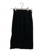 Vivienne Westwood RED LABELヴィヴィアンウエストウッドレッドレーベル）の古着「ベロアスカート」｜ブラック