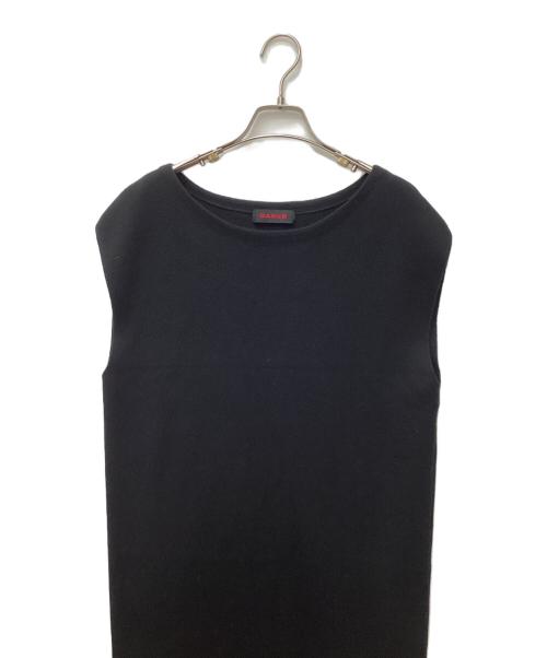 CABAN（キャバン）CABAN (キャバン) カシミヤ混ノースリーブワンピース　39-02-91-02405 ブラック サイズ:Sの古着・服飾アイテム