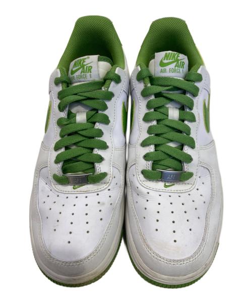NIKE（ナイキ）NIKE (ナイキ) ローカットスニーカー ホワイト×グリーン サイズ:26.5㎝の古着・服飾アイテム