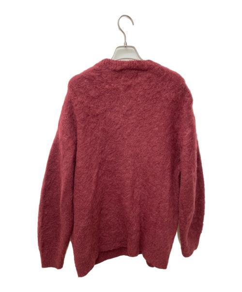 CLANE（クラネ）CLANE (クラネ) 広瀬すず (ヒロセスズ) MOHAIR LOOSE KNIT CARDIGAN ボルドー サイズ:1の古着・服飾アイテム