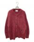 CLANE（クラネ）の古着「MOHAIR LOOSE KNIT CARDIGAN」｜ボルドー