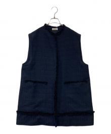 IENA（イエナ）の古着「＆NAVY ドビーツィードジレ　24010900213010」｜ネイビー