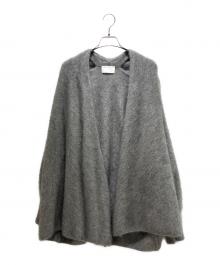 Noble（ノーブル）の古着「ファーニットパフカーディガン」｜グレー