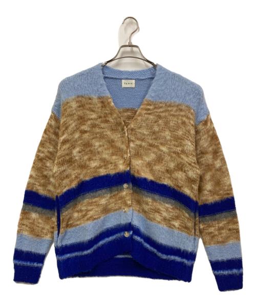 PAMM（パム）PAMM (パム) 汽水域のニットカーディガン ブルー サイズ:Fの古着・服飾アイテム