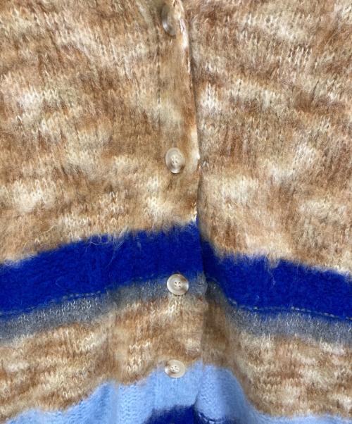 PAMM（パム）PAMM (パム) 汽水域のニットカーディガン ブルー サイズ:Fの古着・服飾アイテム