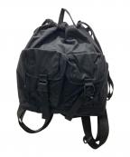 BAICYCLON by Bagjack×BEAUTY&YOUTHバイシクロンバイバッグジャック×ビューティーアンドユース）の古着「2WAYマルチ ポケット ナップサック」｜ブラック