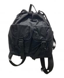 BAICYCLON by Bagjack×BEAUTY&YOUTH（バイシクロンバイバッグジャック×ビューティーアンドユース）の古着「2WAYマルチ ポケット ナップサック」｜ブラック