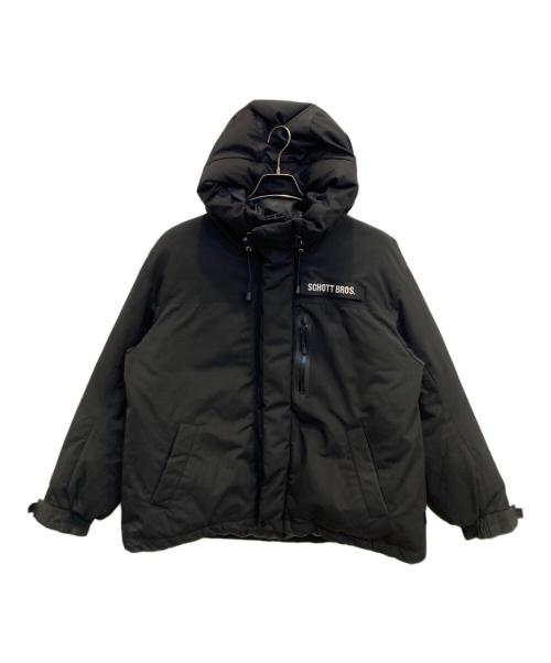 SCHOTT BROS.（ショット）SCHOTT BROS. (ショット) ダウンジャケット ブラック サイズ:FREEの古着・服飾アイテム