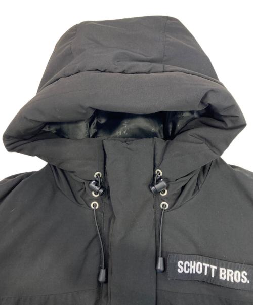 SCHOTT BROS.（ショット）SCHOTT BROS. (ショット) ダウンジャケット ブラック サイズ:FREEの古着・服飾アイテム