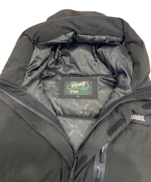 SCHOTT BROS.（ショット）SCHOTT BROS. (ショット) ダウンジャケット ブラック サイズ:FREEの古着・服飾アイテム