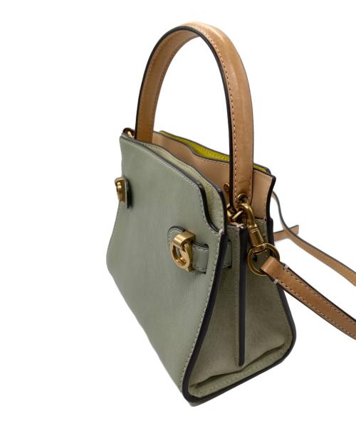 TORY BURCH（トリーバーチ）TORY BURCH (トリーバーチ) リー ラジウィル プチ ダブルバッグ ミントグリーンの古着・服飾アイテム