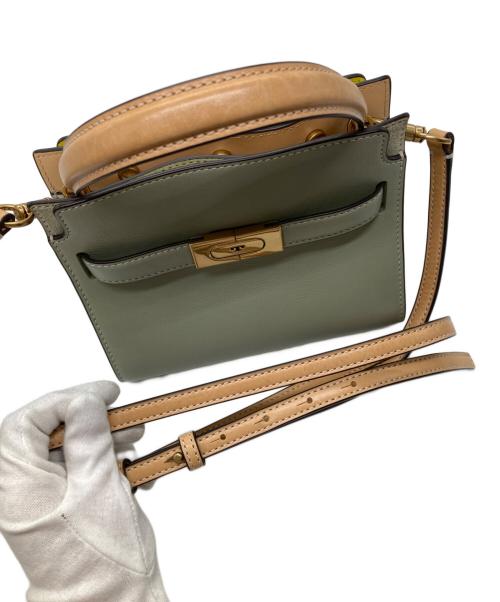 TORY BURCH（トリーバーチ）TORY BURCH (トリーバーチ) リー ラジウィル プチ ダブルバッグ ミントグリーンの古着・服飾アイテム