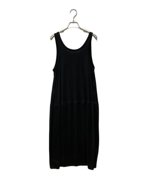 LIMI feu（リミフゥ）LIMI feu (リミフゥ) 60/2 COTTON JERSEY SLEEVELESS DRESS ブラック サイズ:2の古着・服飾アイテム