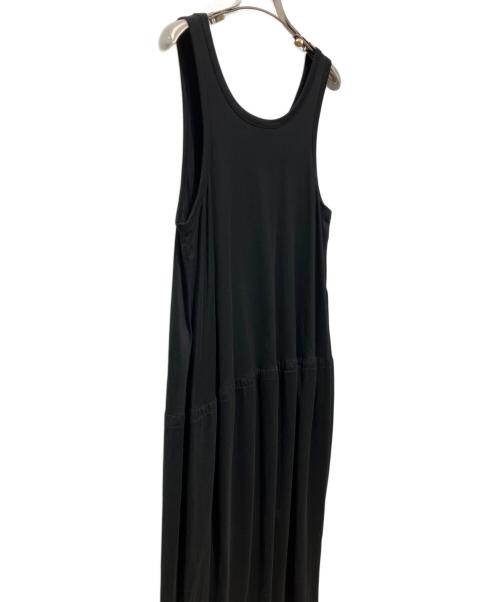 LIMI feu（リミフゥ）LIMI feu (リミフゥ) 60/2 COTTON JERSEY SLEEVELESS DRESS ブラック サイズ:2の古着・服飾アイテム