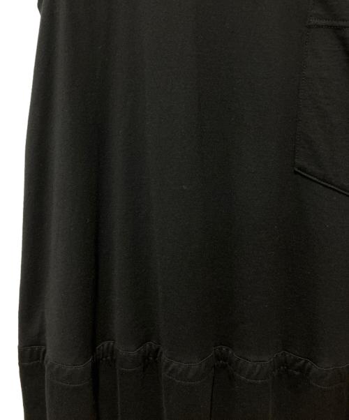 LIMI feu（リミフゥ）LIMI feu (リミフゥ) 60/2 COTTON JERSEY SLEEVELESS DRESS ブラック サイズ:2の古着・服飾アイテム