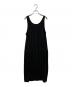 LIMI feu (リミフゥ) 60/2 COTTON JERSEY SLEEVELESS DRESS ブラック サイズ:2：9000円