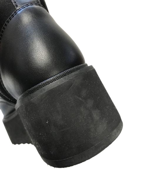 LIMI feu（リミフゥ）LIMI feu (リミフゥ) レースアップロングブーツ ブラック サイズ:6の古着・服飾アイテム