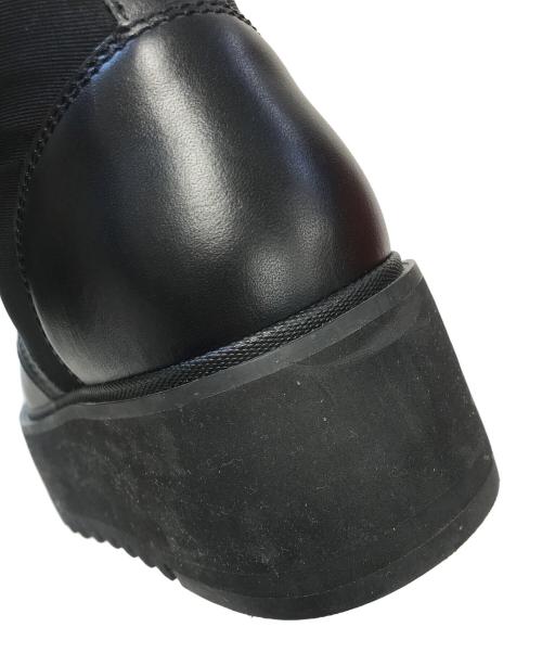 LIMI feu（リミフゥ）LIMI feu (リミフゥ) レースアップロングブーツ ブラック サイズ:6の古着・服飾アイテム