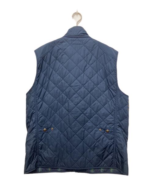POLO RALPH LAUREN（ポロ・ラルフローレン）POLO RALPH LAUREN (ポロ・ラルフローレン) キルティング中綿ベスト ネイビー サイズ:Lの古着・服飾アイテム
