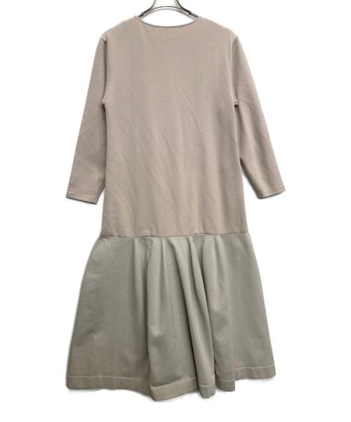 ELENDEEK（エレンディーク）ELENDEEK (エレンディーク) ヘムニットジャージワンピース ベージュ サイズ:2の古着・服飾アイテム