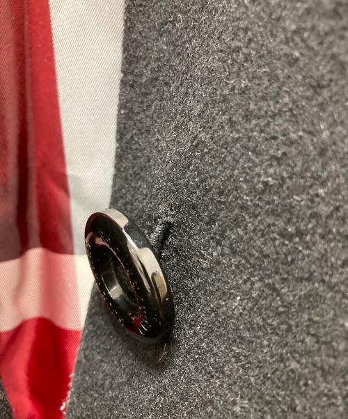 BLUE LABEL CRESTBRIDGE（ブルーレーベルクレストブリッジ）BLUE LABEL CRESTBRIDGE (ブルーレーベルクレストブリッジ) ウールコート ブラック サイズ:36の古着・服飾アイテム