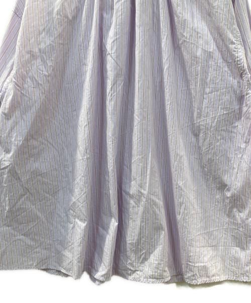 SLOBE IENA（スローブ イエナ）SLOBE IENA (スローブ イエナ) タイプライターフリルカラーブラウス パープル サイズ:ーの古着・服飾アイテム