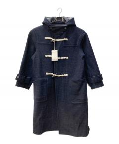 中古・古着通販】HYKE (ハイク) MELTON HOODED WORK COAT/メルトン