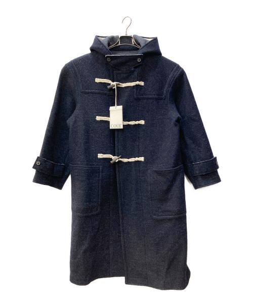 coor（クアー）coor (クアー) Alpaca Blend Duffle Coat ネイビー サイズ:Ｓの古着・服飾アイテム