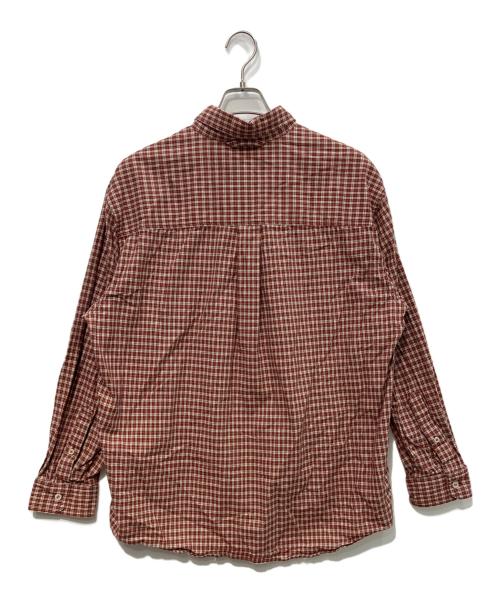KIJUN（キジュン）Kijun (キジュン) Royal Check Shirt レッド サイズ:Lの古着・服飾アイテム