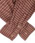 中古・古着 Kijun (キジュン) Royal Check Shirt レッド サイズ:L：5000円