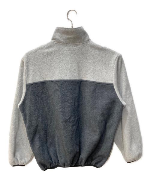 SO SHOP&HOSTEL（ソウショップアンドホステル）SO SHOP&HOSTEL (ソウショップアンドホステル) SNAP PULLOVER FLEECE JACKET グレー サイズ:Ｓの古着・服飾アイテム