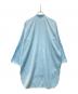 LE PHIL (ル フィル) TRツイルスリットスリーブブラウスワンピース ブルー サイズ:F：4000円