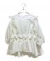 CECILIE BAHNSEN（セシリーバンセン）の古着「フリル バックリボン シャツ ブラウス/Ruffle Back Ribbon Blouse Shirt/BLDJ-BA-1003」｜ホワイト