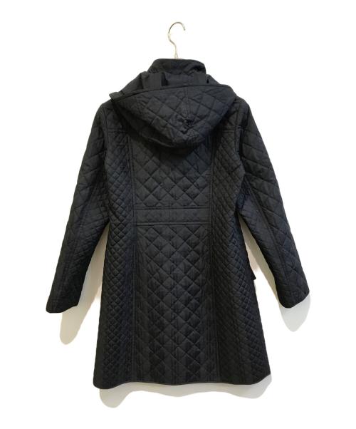 Aquascutum（アクアスキュータム）Aquascutum (アクアスキュータム) 2WAYキルティングコート ブラック サイズ:8の古着・服飾アイテム