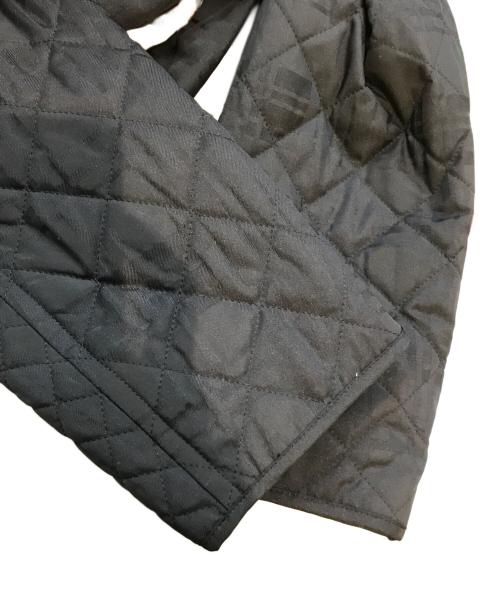 Aquascutum（アクアスキュータム）Aquascutum (アクアスキュータム) 2WAYキルティングコート ブラック サイズ:8の古着・服飾アイテム