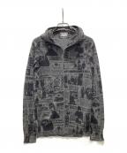 Hysteric Glamourヒステリックグラマー）の古着「THE VELVET UNDERGROUNDニットパーカー」｜グレー