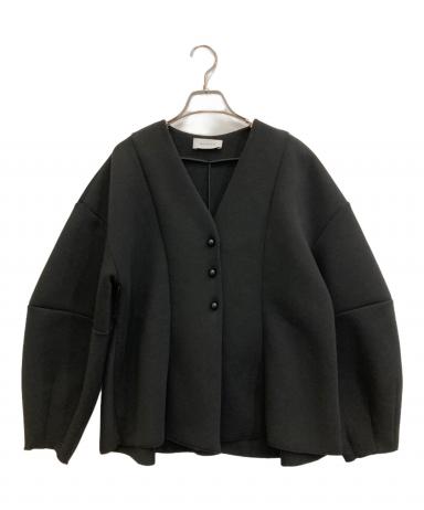 Adam et rope ダンボールスウェット ジップアップブルゾン ペプラム ADAM ET ROPÉ HOMME(アダム エ ロペ オム) / ダンボールスウェット