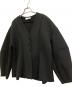 中古・古着 Adam et Rope (アダム エ ロペ) ペプラムダンボールカーディガン ブラック サイズ:FREE：6000円