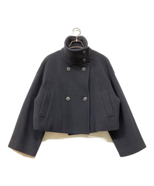 uncrave（アンクレイヴ3.）uncrave (アンクレイヴ) プルーフ メルトン ピーコート ネイビー サイズ:１の古着・服飾アイテム