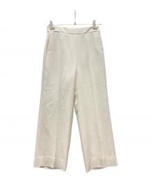 ANAYI（アナイ）の古着「ライトスラブセーラークロップドパンツ」｜アイボリー