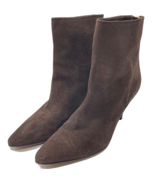 PELLICO（ペリーコ）PELLICO (ペリーコ) スエードショートブーツ ブラウン サイズ:SIZE38の古着・服飾アイテム