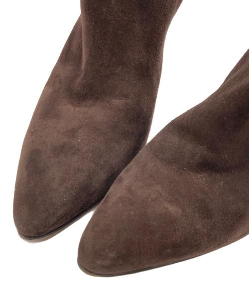 PELLICO（ペリーコ）PELLICO (ペリーコ) スエードショートブーツ ブラウン サイズ:SIZE38の古着・服飾アイテム