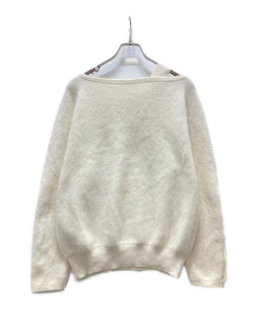 GRACE CLASS（グレースクラス）GRACE CLASS (グレースクラス) アンゴラパールニットトップ アイボリー サイズ:36の古着・服飾アイテム