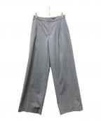 CITYSHOPシティショップ）の古着「エステルウールトラウザーパンツ」｜グレー