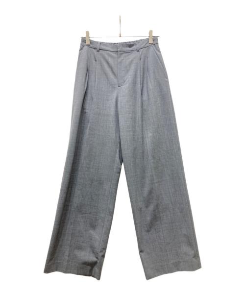 CITYSHOP（シティショップ）CITYSHOP (シティショップ) エステルウールトラウザーパンツ グレー サイズ:Mの古着・服飾アイテム