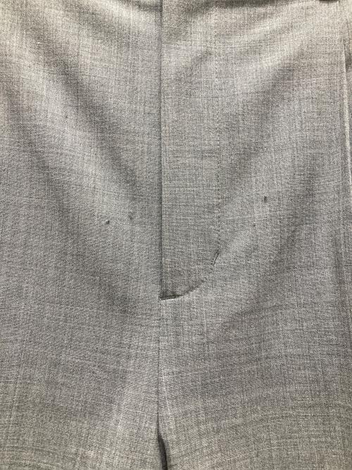 CITYSHOP（シティショップ）CITYSHOP (シティショップ) エステルウールトラウザーパンツ グレー サイズ:Mの古着・服飾アイテム